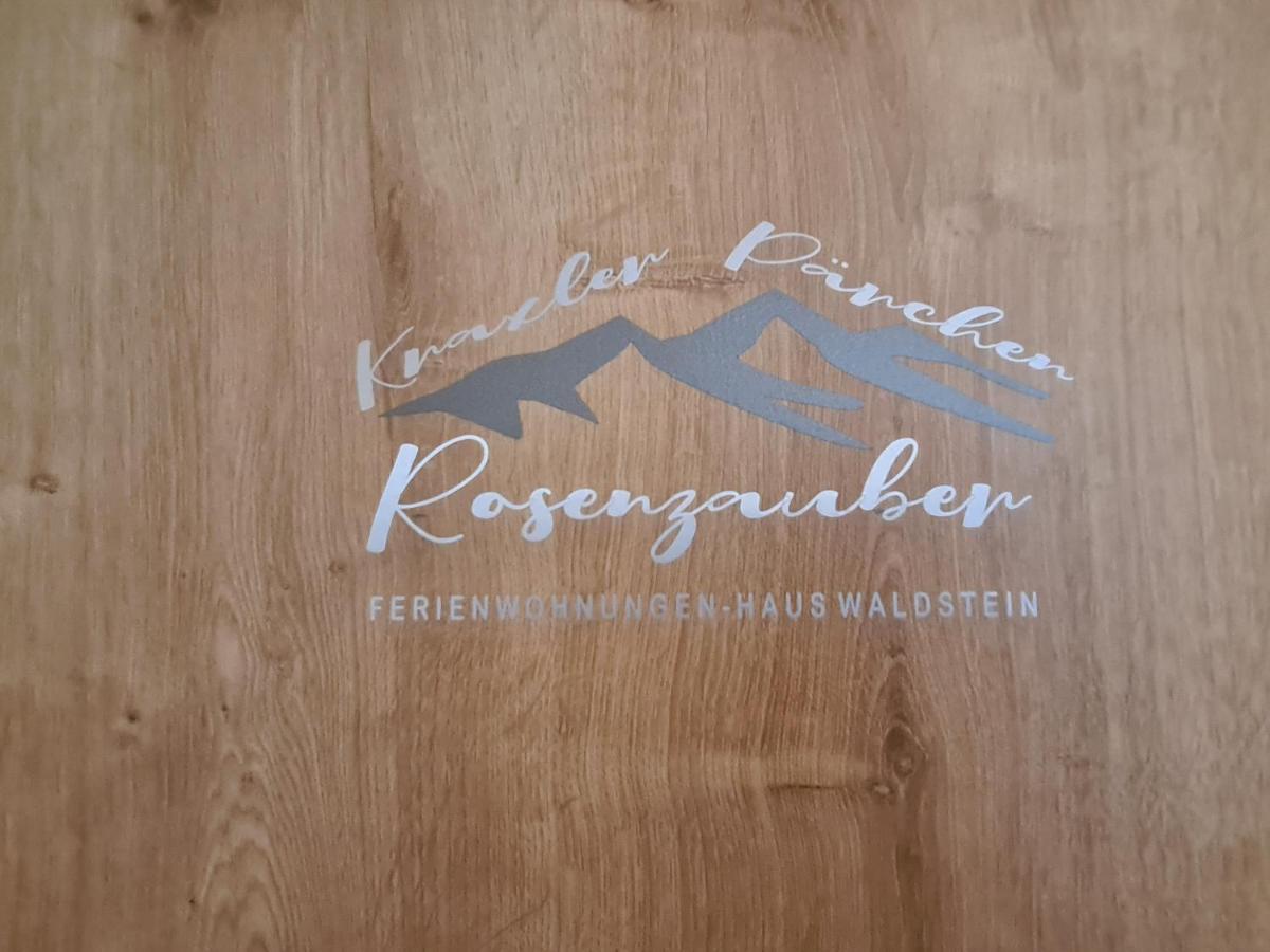 Rosenzauber Kraxler Paerchen Weissenstadt Exterior foto